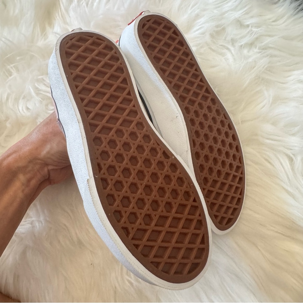 Vans Kids Pink Checkered Slip-On Shoes sneakers - Picture 5 of 6